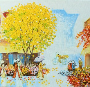 obraz wietnamski 40x30 cm