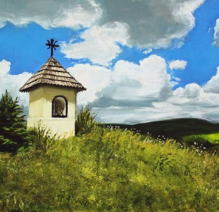 kapliczka górska 50x70